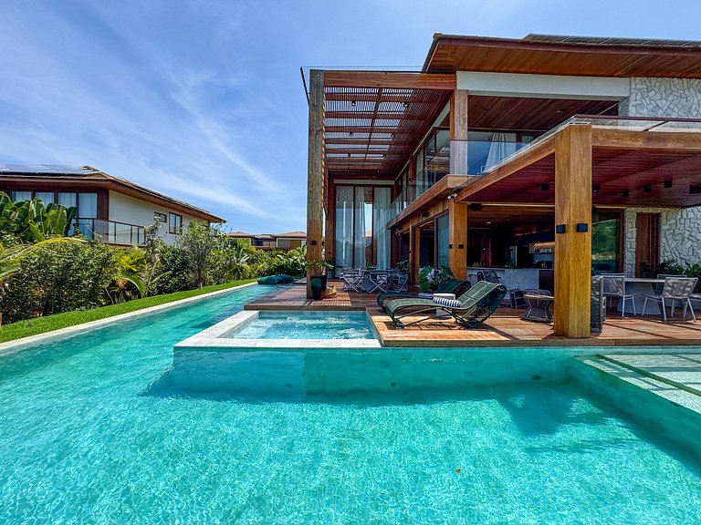 Villa con 7 suite nella Praia do Forte - Prf012