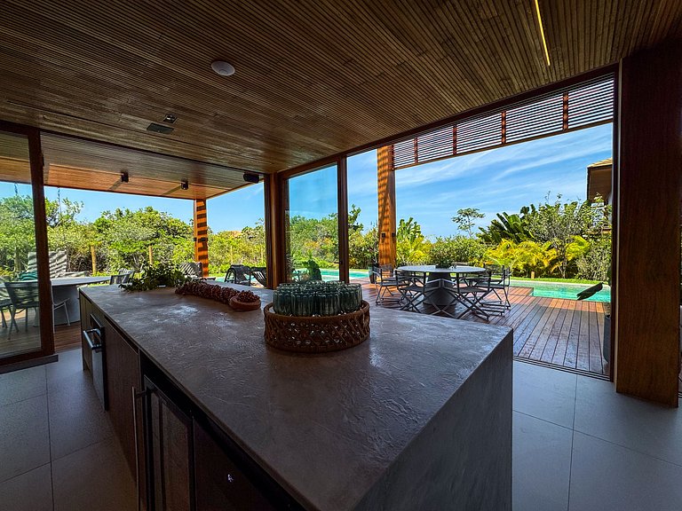 Villa with 7 suites in Praia do Forte - Prf012