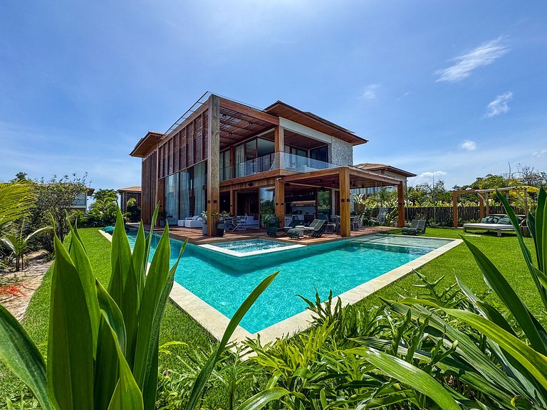 Villa com 7 suítes na Praia do Forte
