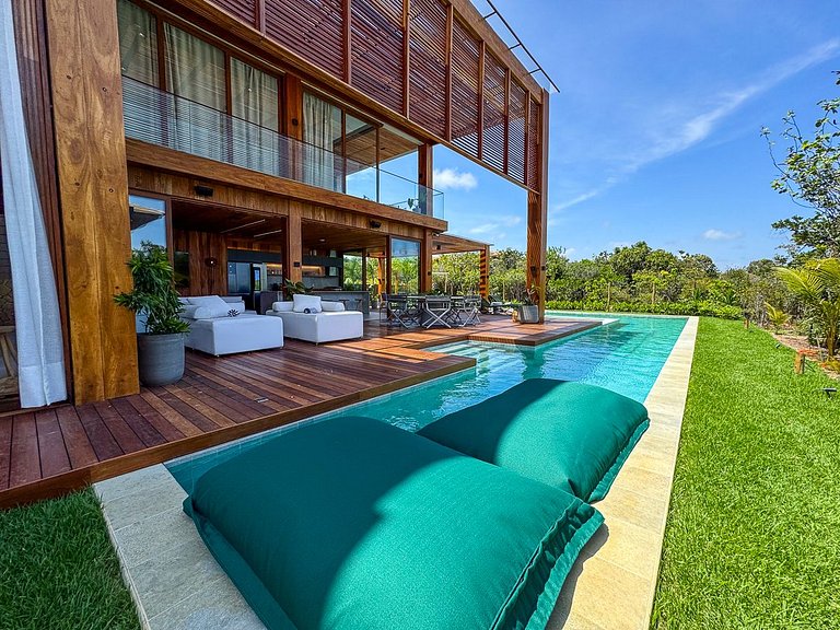 Villa com 7 suítes na Praia do Forte