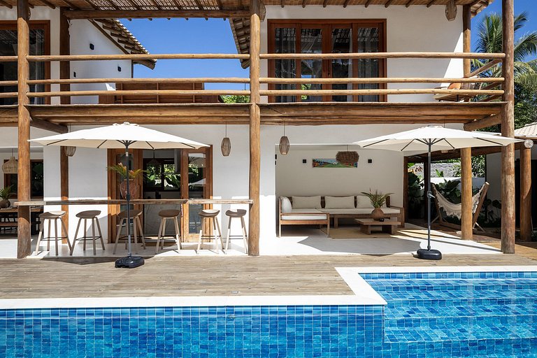 Trc112 - Villa de cinco suites en Trancoso