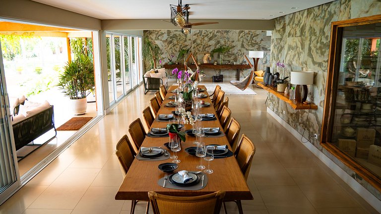 Demeure de luxe avec haras privé à la campagne de São Paulo