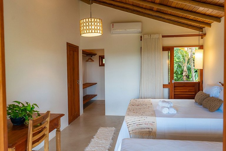 Villa con 4 suite a Trancoso