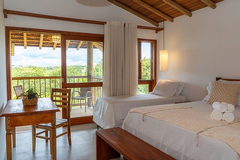 Villa con 4 suite a Trancoso