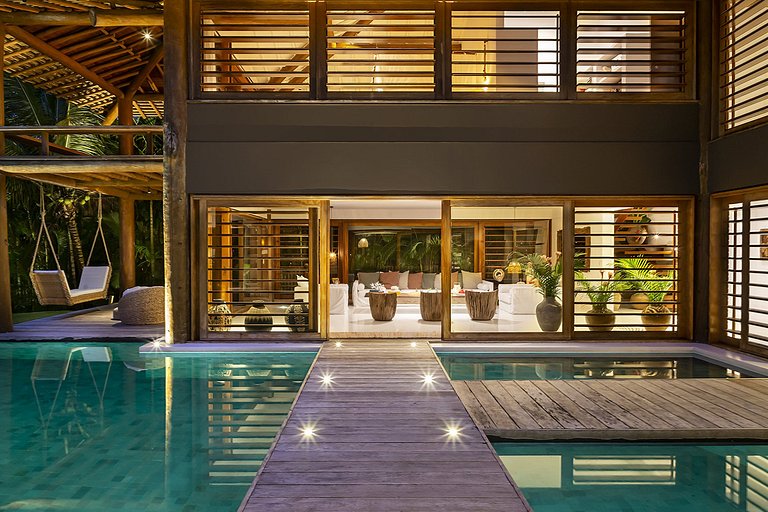 Villa de 7 suítes em Trancoso