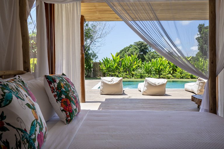 Fabulosa villa de 7 suítes em Trancoso
