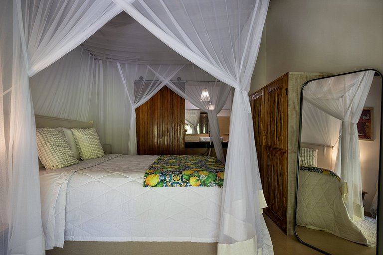 Casa de praia de 2 suítes em Trancoso