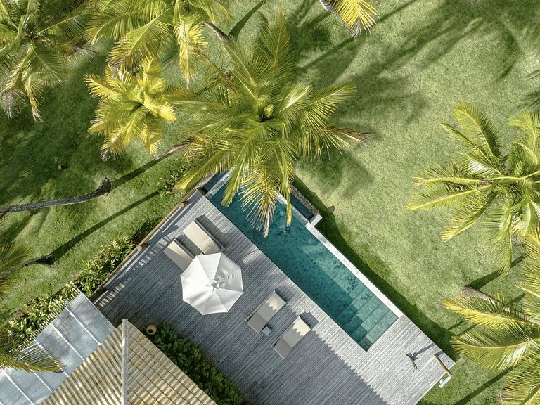 Beachfront house with 2 pools in Itacaré