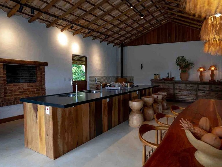 Beachfront house with 2 pools in Itacaré - Itc019