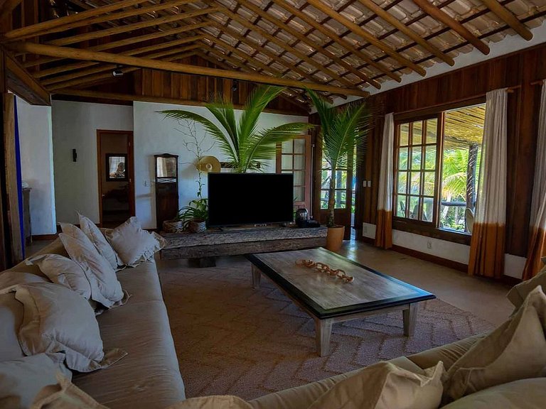 Beachfront house with 2 pools in Itacaré - Itc019