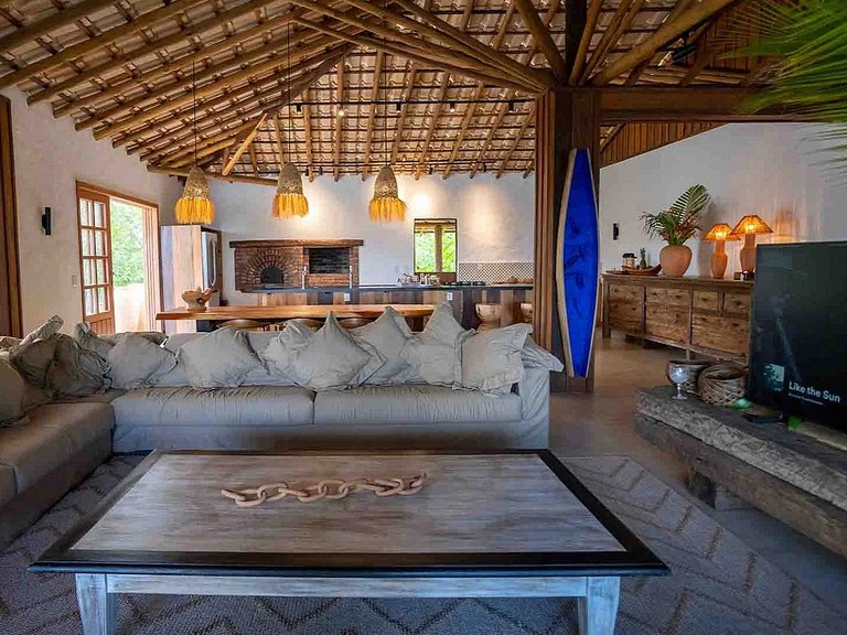 Beachfront house with 2 pools in Itacaré - Itc019