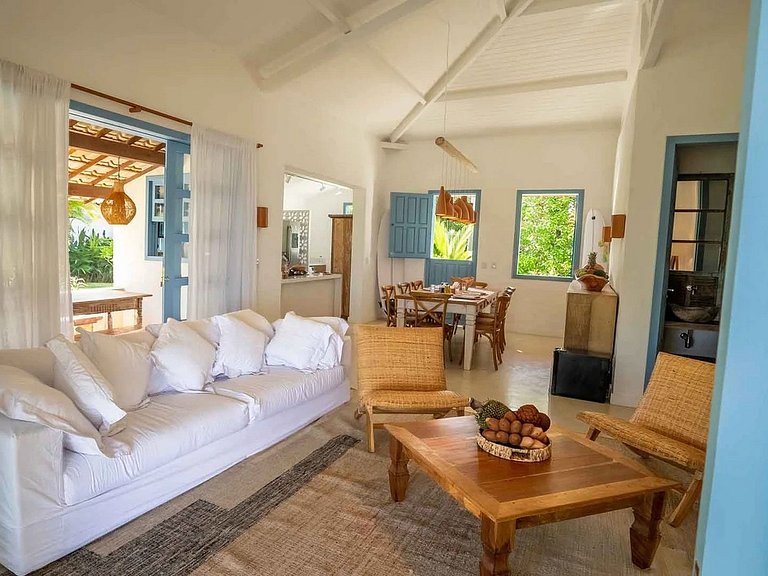 Casa fronte mare con 2 piscine a Itacaré