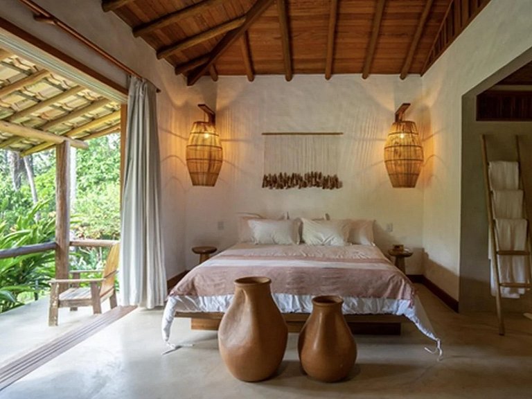 Beachfront house with 2 pools in Itacaré - Itc019