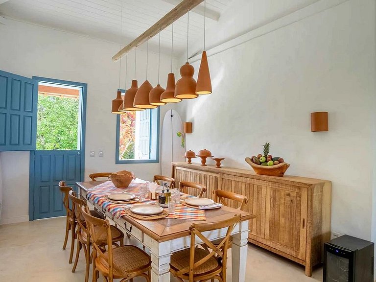 Beachfront house with 2 pools in Itacaré - Itc019