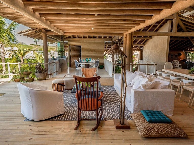 Hermosa villa de 7 suites en Trancoso