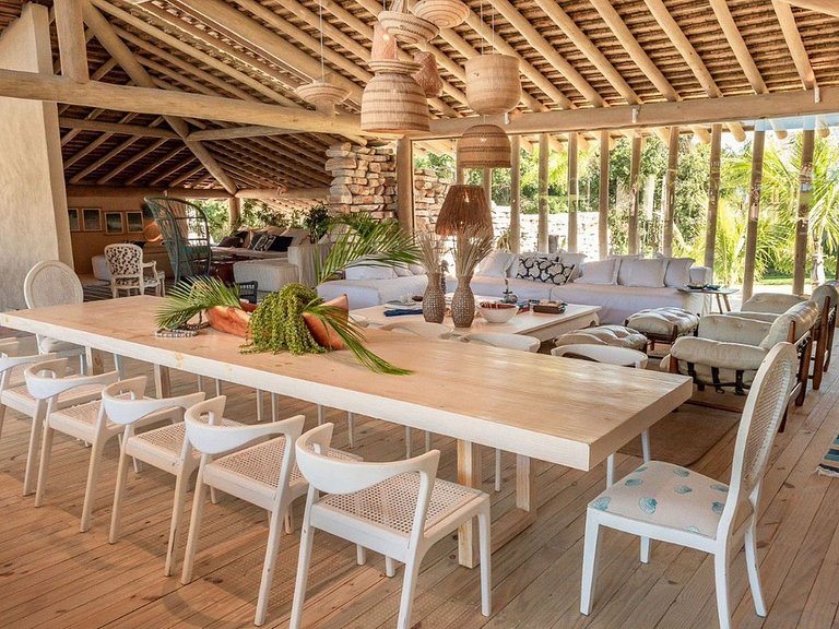 Affascinante villa con 7 suite a Trancoso