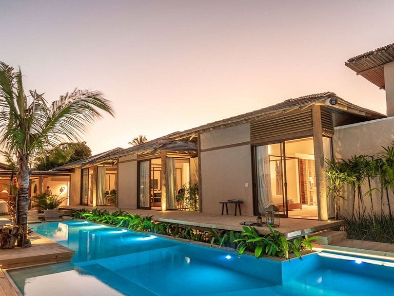 Hermosa villa de 7 suites en Trancoso