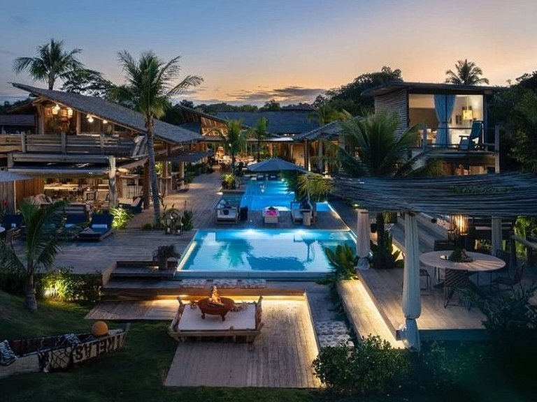 Charmosa villa de 7 suítes em Trancoso - Trc123