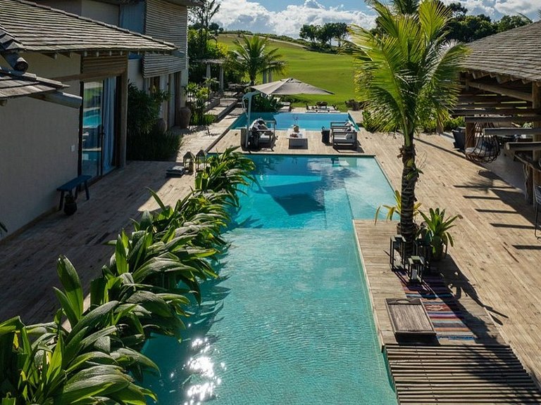 Hermosa villa de 7 suites en Trancoso