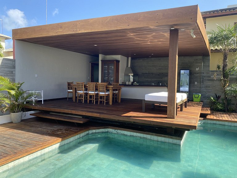 6 suites pé na areia em Guarajuba - Cam001