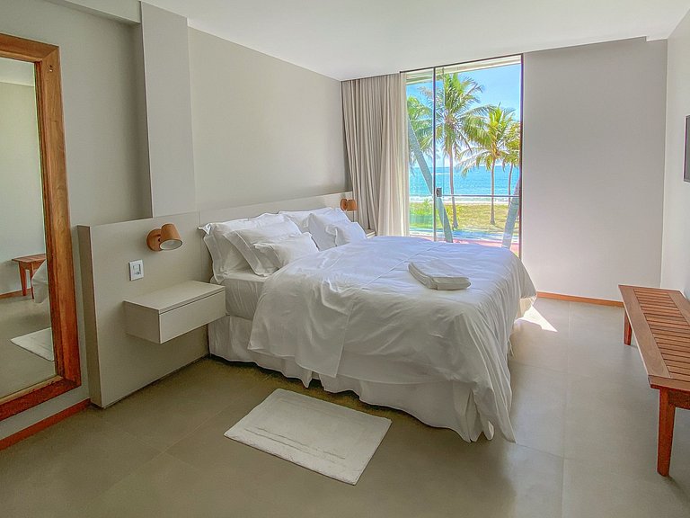 6 suites pé na areia em Guarajuba