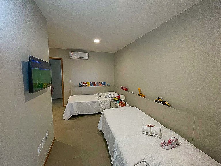 6 suites pé na areia em Guarajuba - Cam001