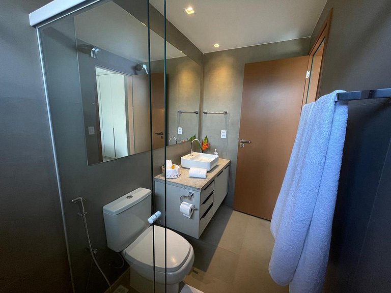 6 beachfront suites in Guarajuba