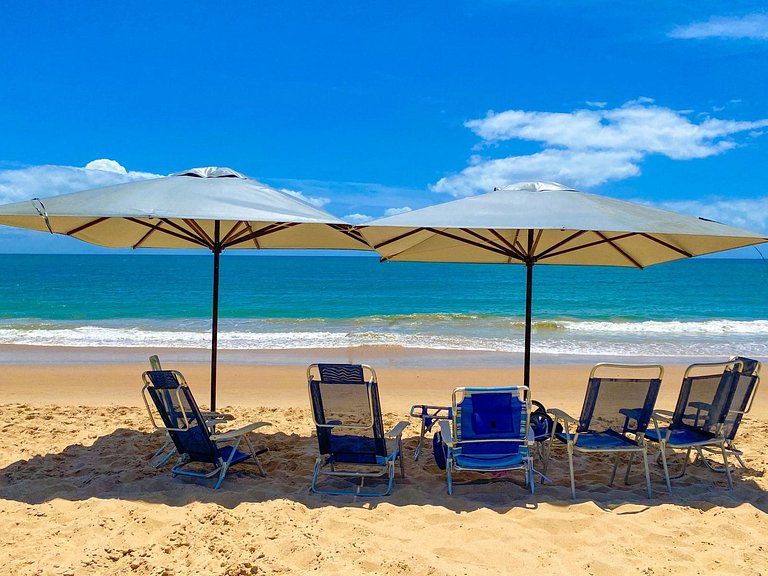 6 suites face à la mer à Guarajuba