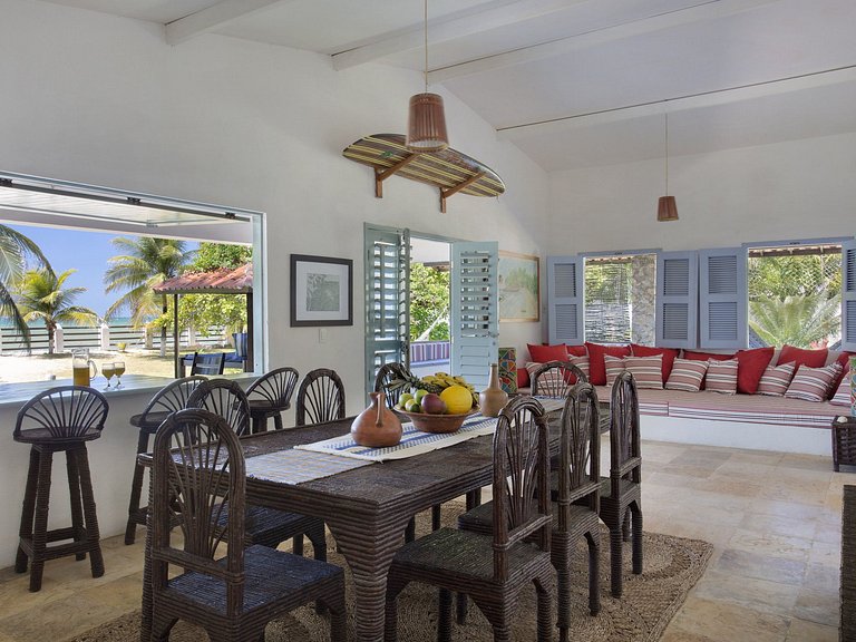 Sea front house with 7 bedrooms in Taiba - Cea009