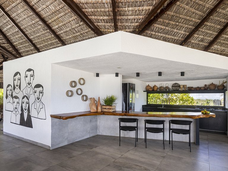 Villa with 8 suites in Carneiros