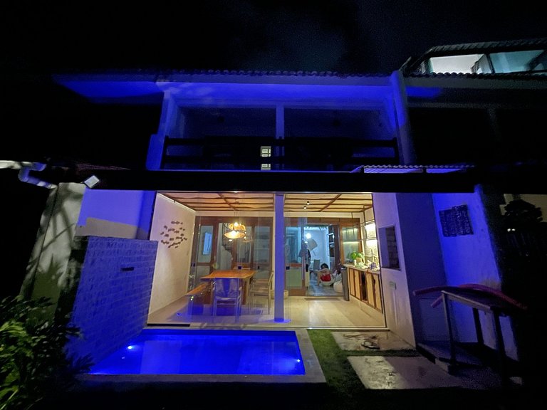 Charmosa casa frente mar em Carneiros