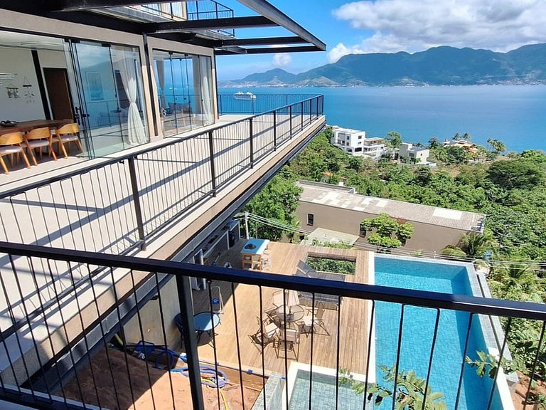 Villa de 6 suítes em Ilhabela