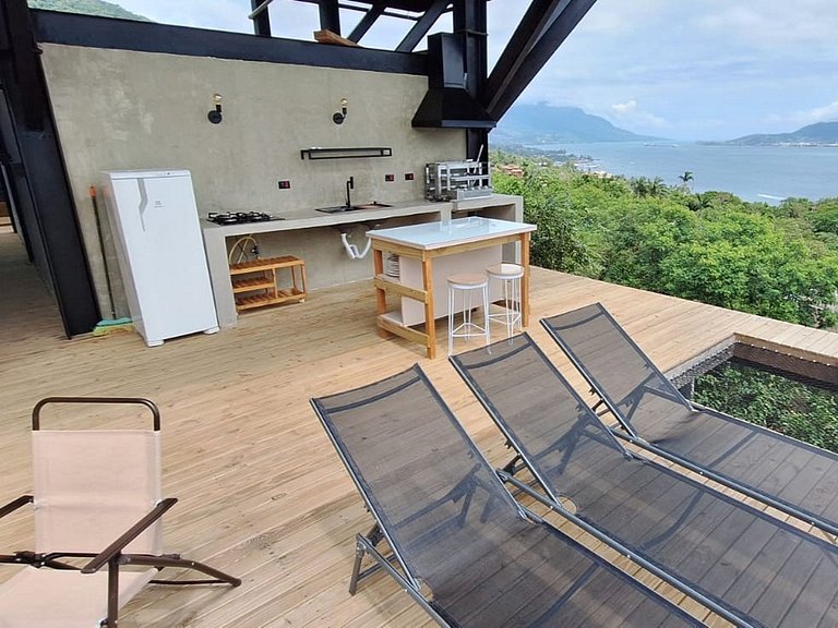 Villa de 6 suites con piscina en Ilhabela