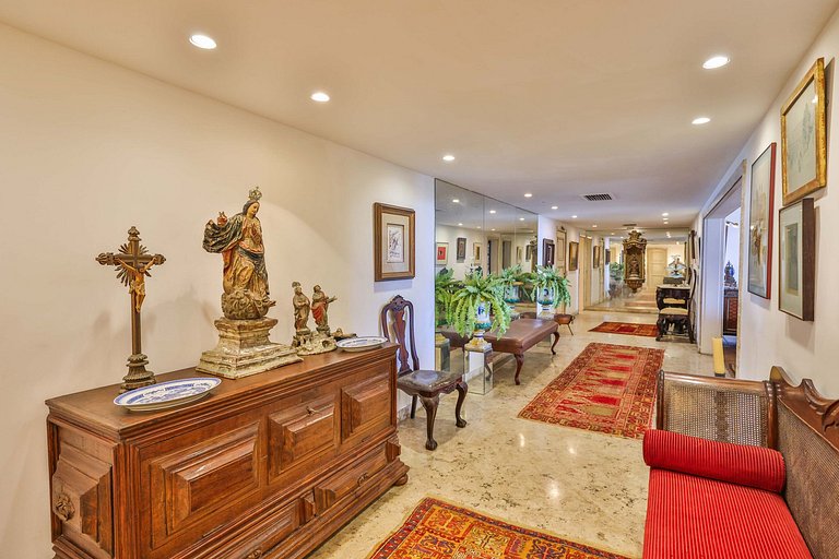 5-bedroom apartment with ocean view in Arpoador - Arp001