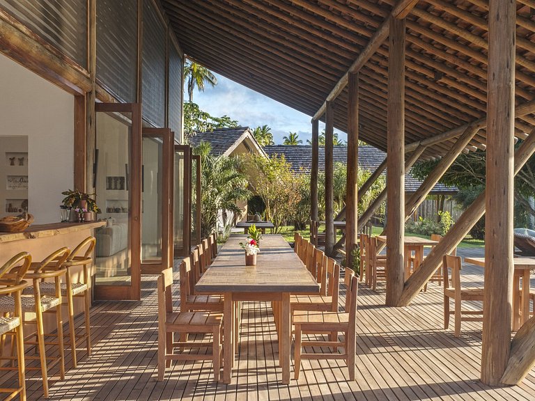 Villa com piscina em Serra Grande