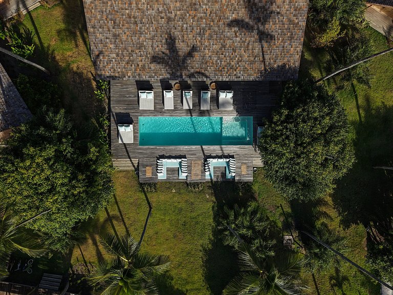 Villa avec piscine à Serra Grande