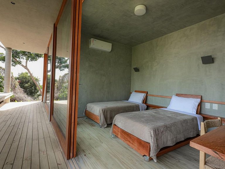 Villa com linda vista do mar em Itacaré