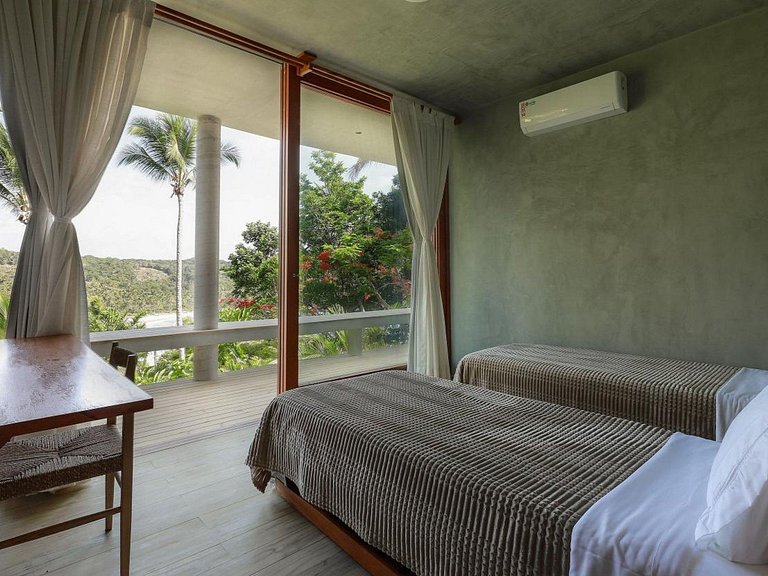 Villa com linda vista do mar em Itacaré