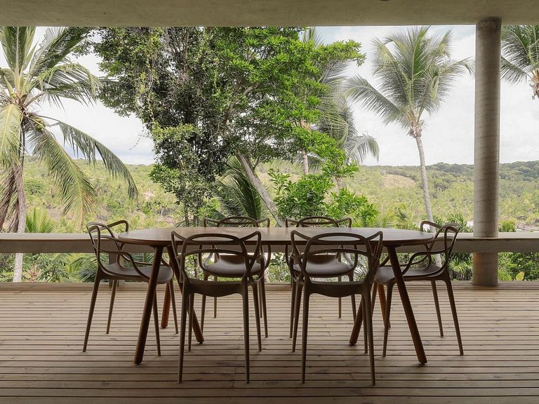 Villa com linda vista do mar em Itacaré
