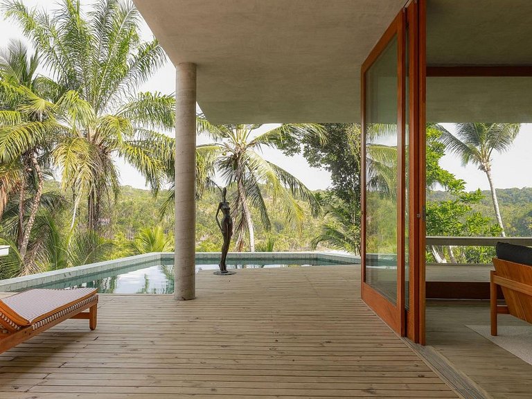 Villa with beautiful sea view in Itacaré