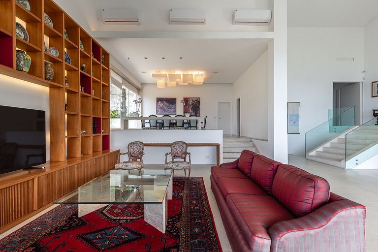 Splendida villa con piscina a São Conrado