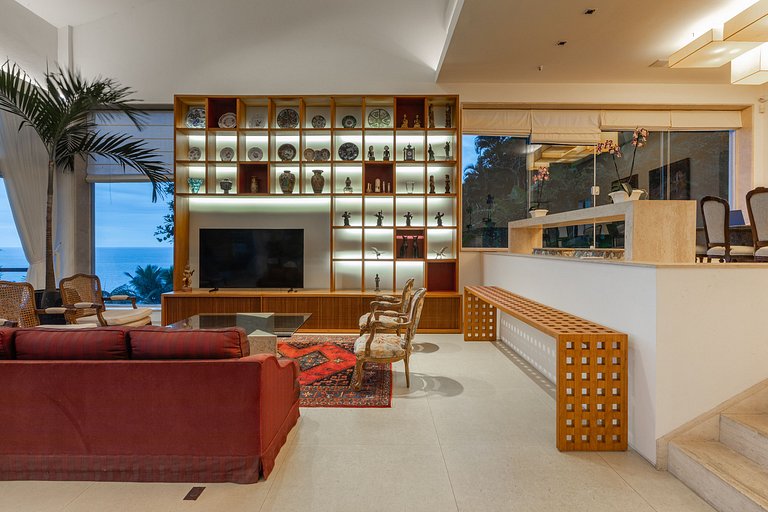 Splendida villa con piscina a São Conrado