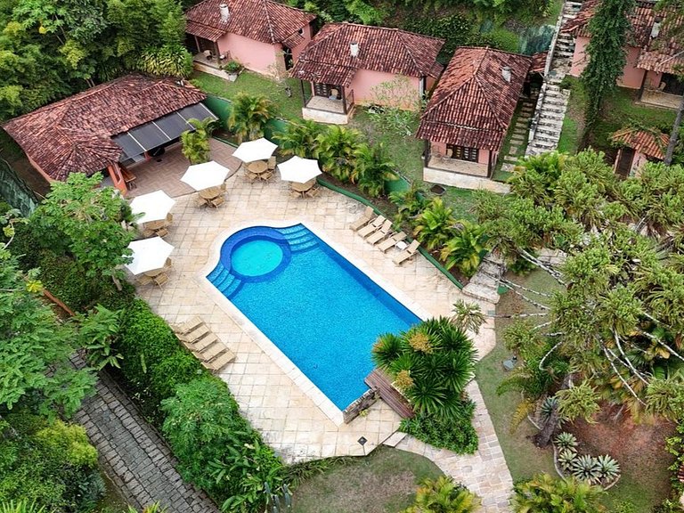 Ita003 - Linda casa em Itaipava para 24 pessoas