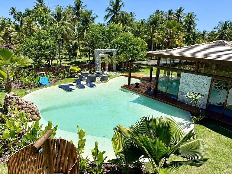 8-suite mansion in Morro de São Paulo