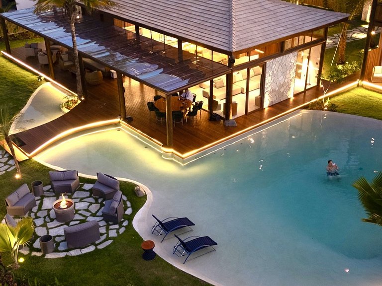 8-suite mansion in Morro de São Paulo - Msp002