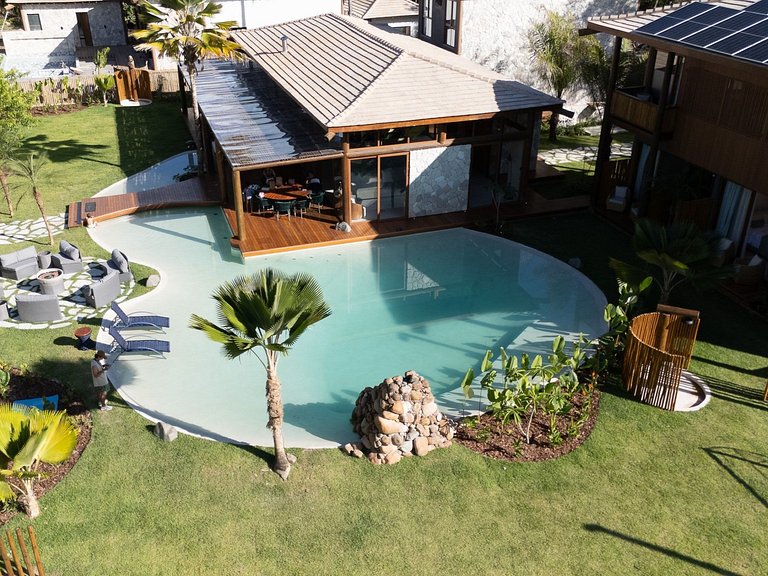 Villa con 8 suite a Morro de São Paulo - Msp002