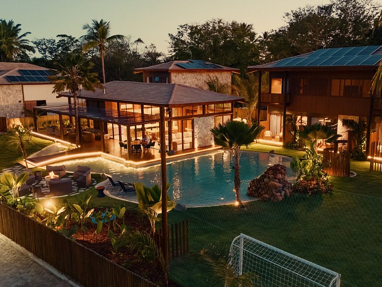 8-suite mansion in Morro de São Paulo