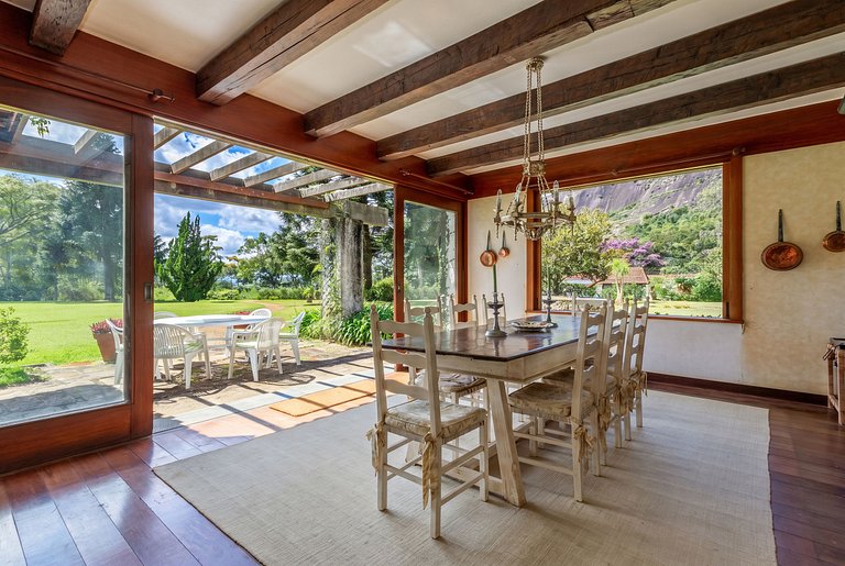 Casa com piscina em Teresópolis - Ter001