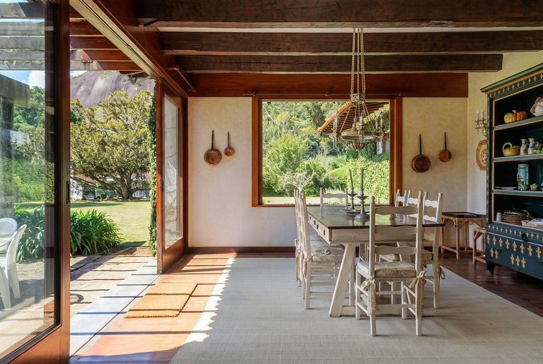 Casa con piscina en Teresópolis
