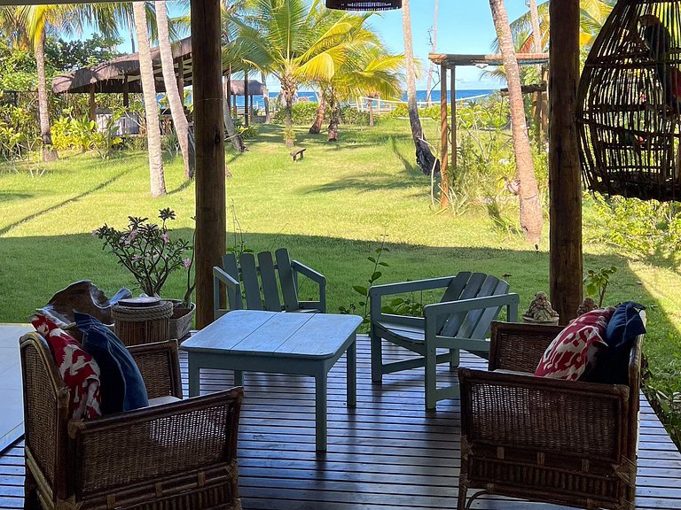 Casa frente mar em Serra Grande